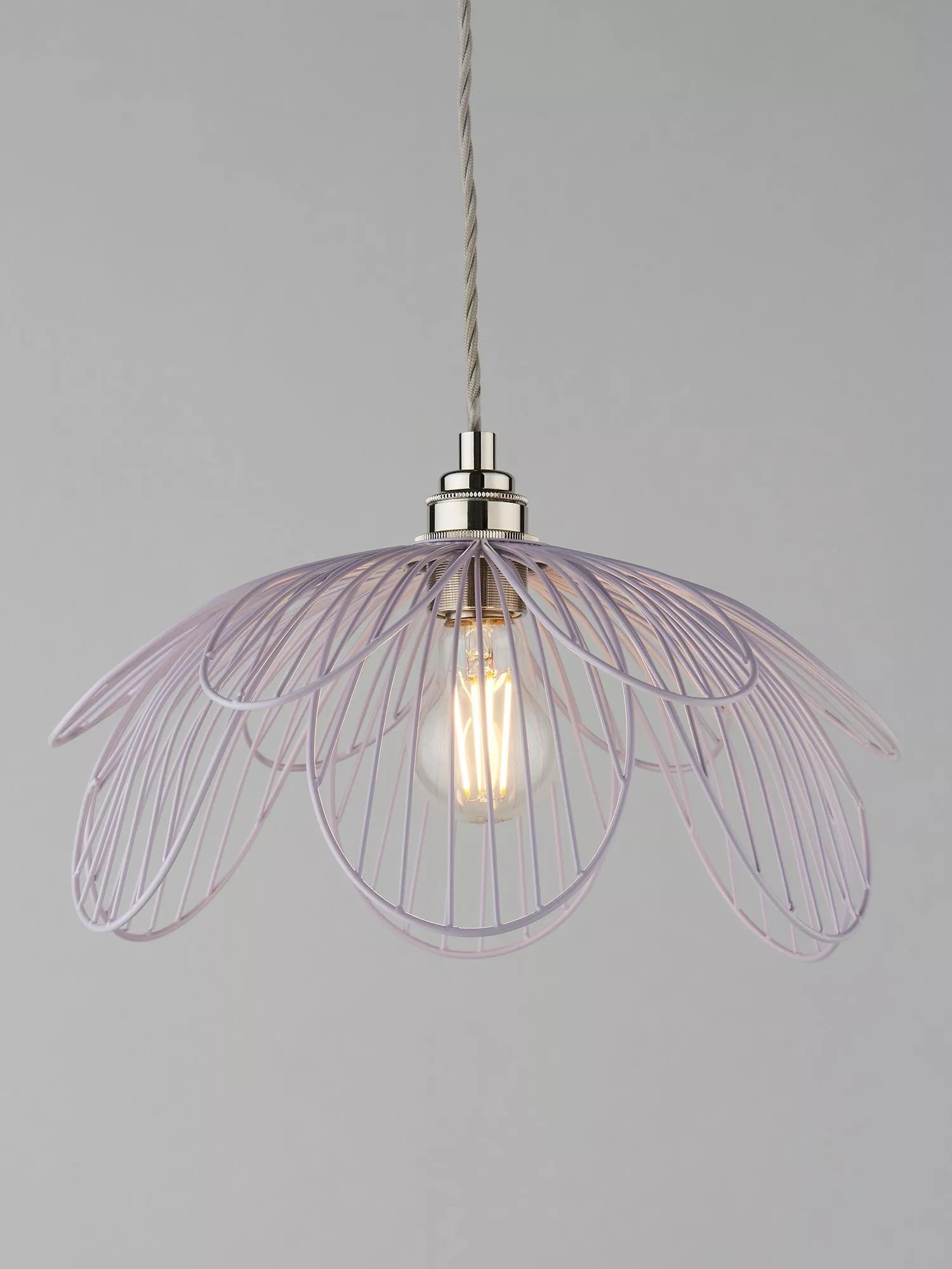 John Lewis petal easy fit ceiling shade 33cm - British product