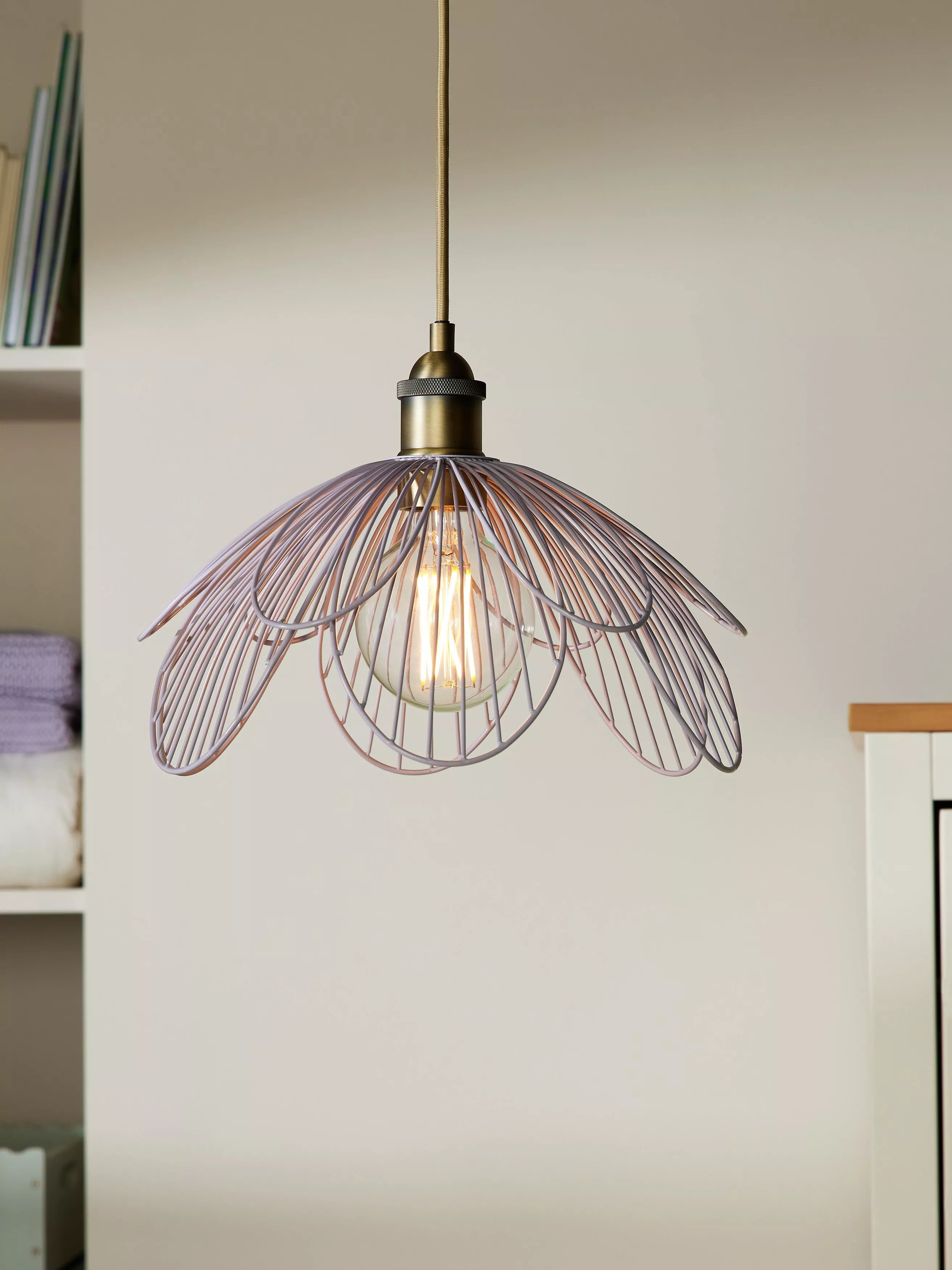 John Lewis petal easy fit ceiling shade 33cm - British product