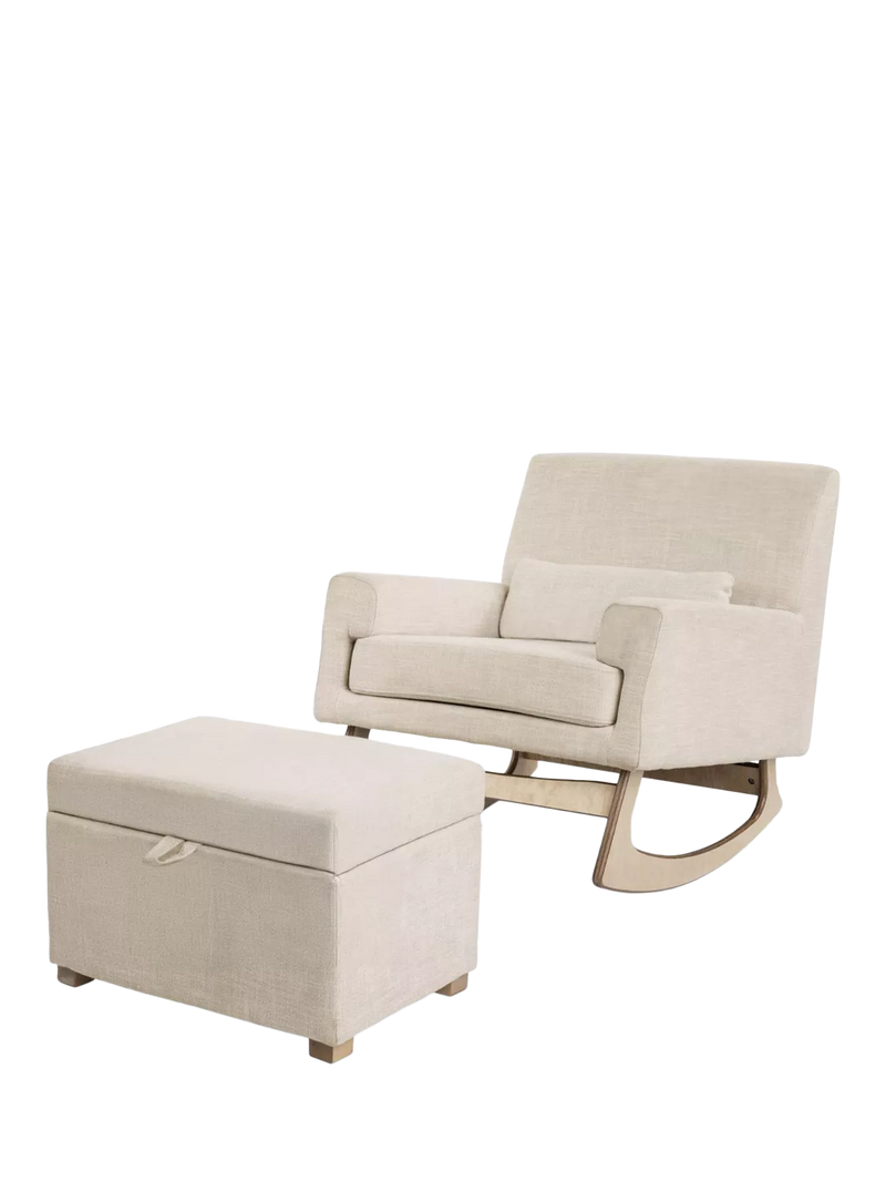 Gaia Baby nursing rocking chair with footstool, UK version
