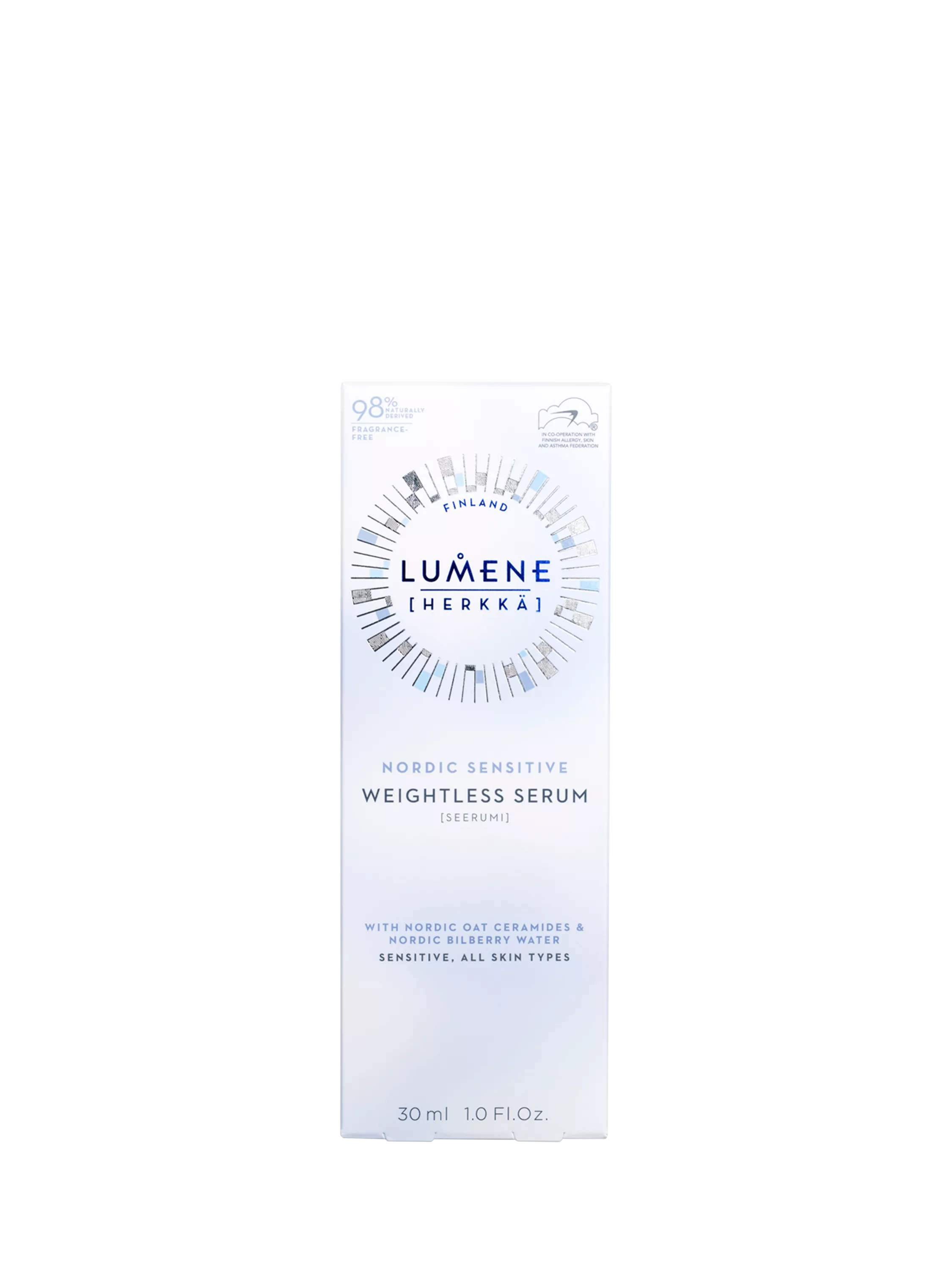 Lumene Nordic Sensitive weightless serum 30ml, UK version
