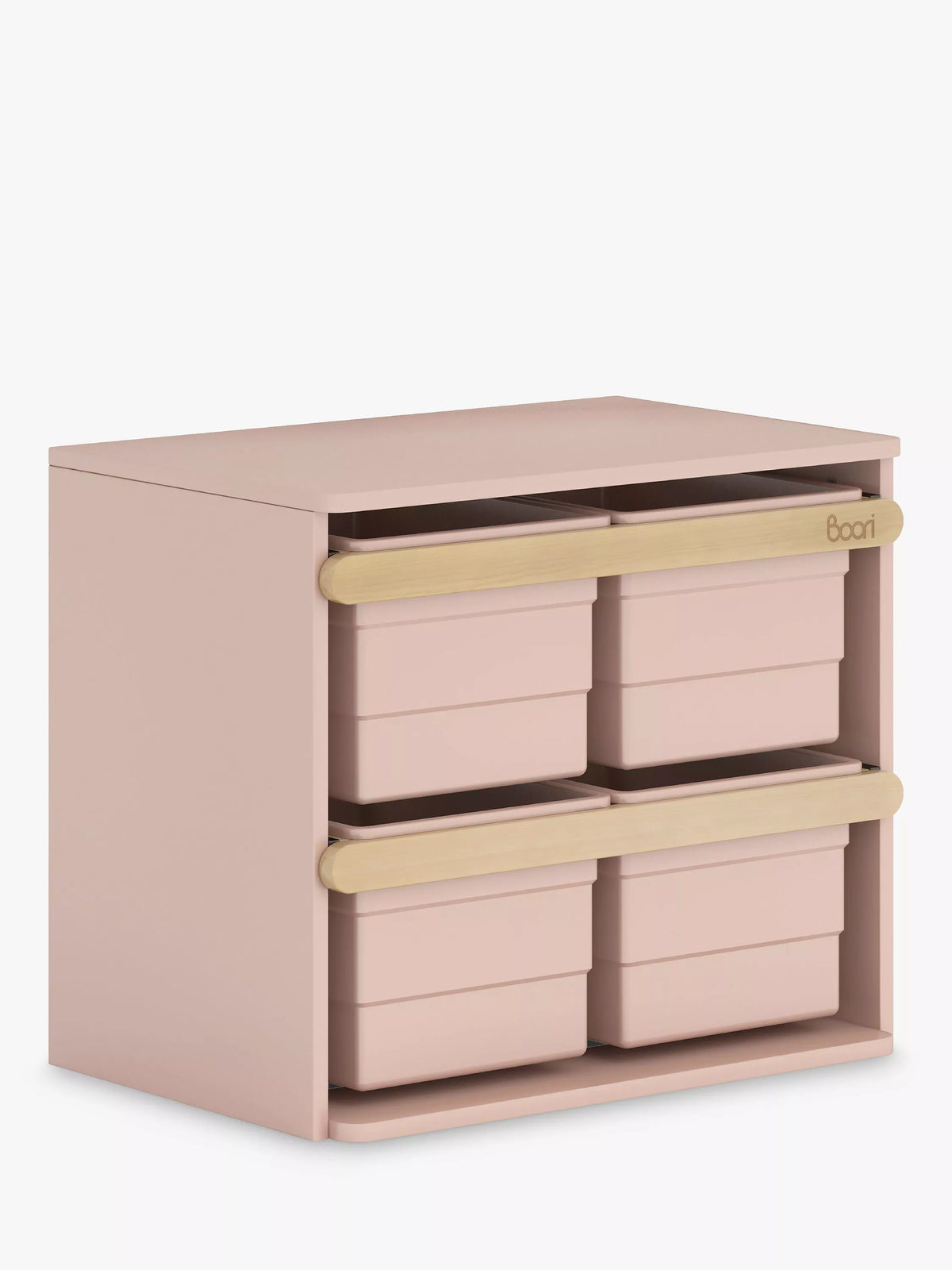 Boori Tidy Toy Cabinet with four drawers and storage tubs, British product