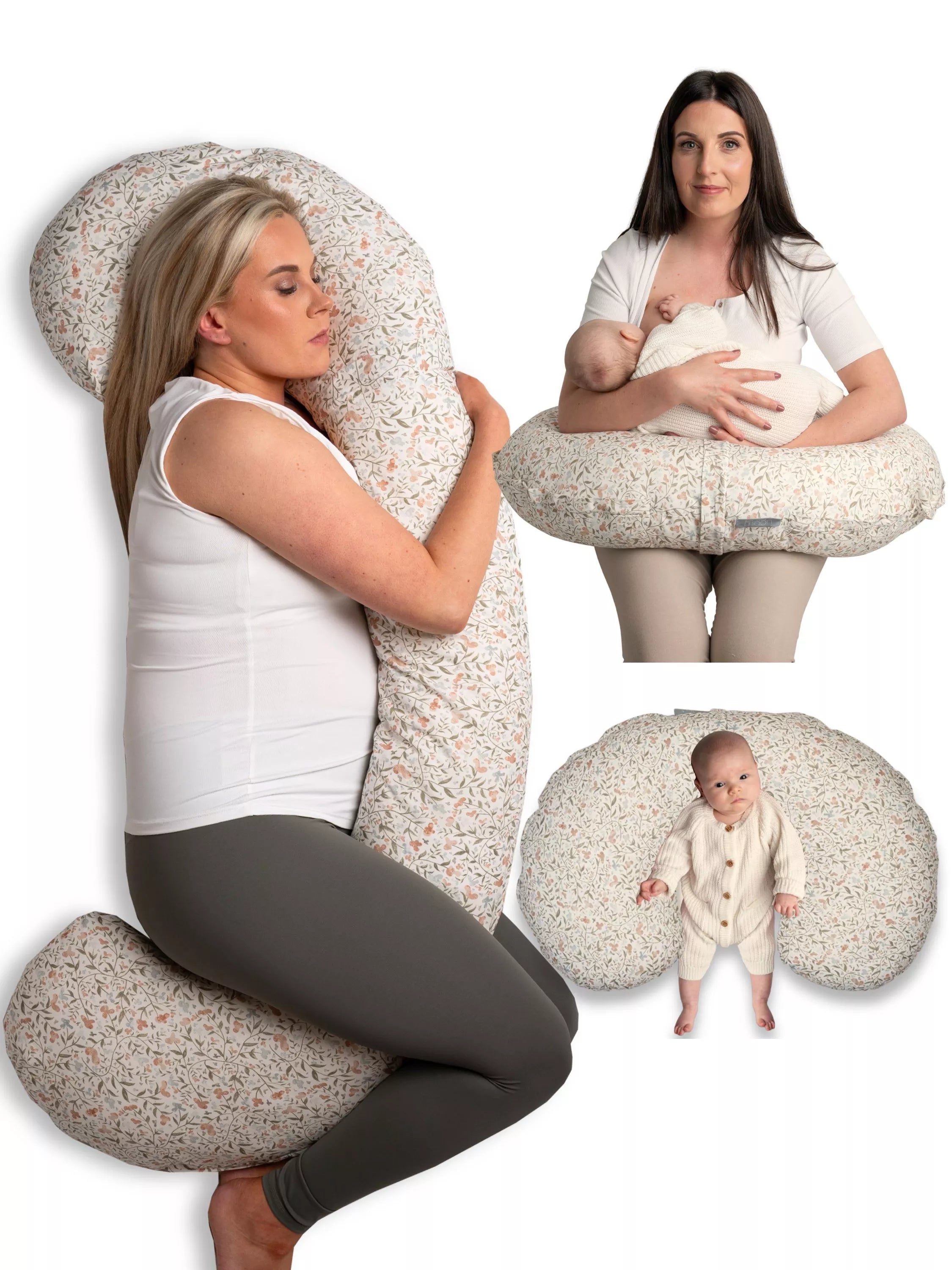 BellaMoon pregnancy pillow C-shape pattern - British product