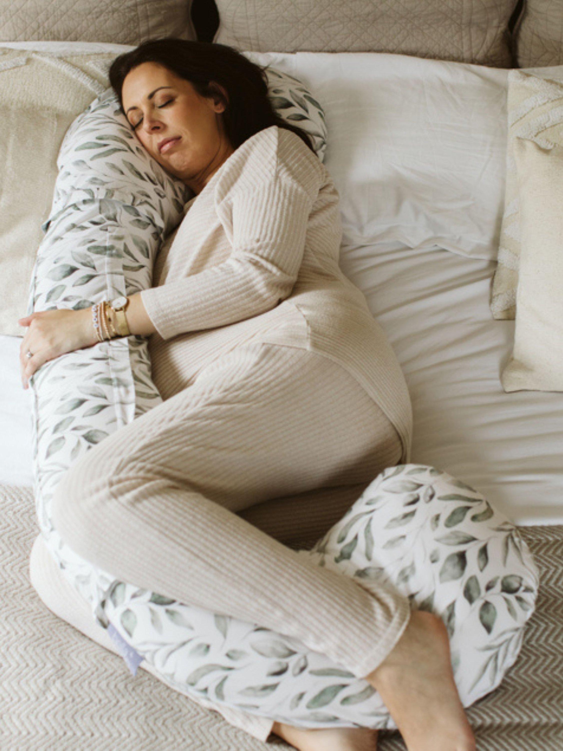 BellaMoon Pregnancy and Nursing Pillow Waterleaves - British product