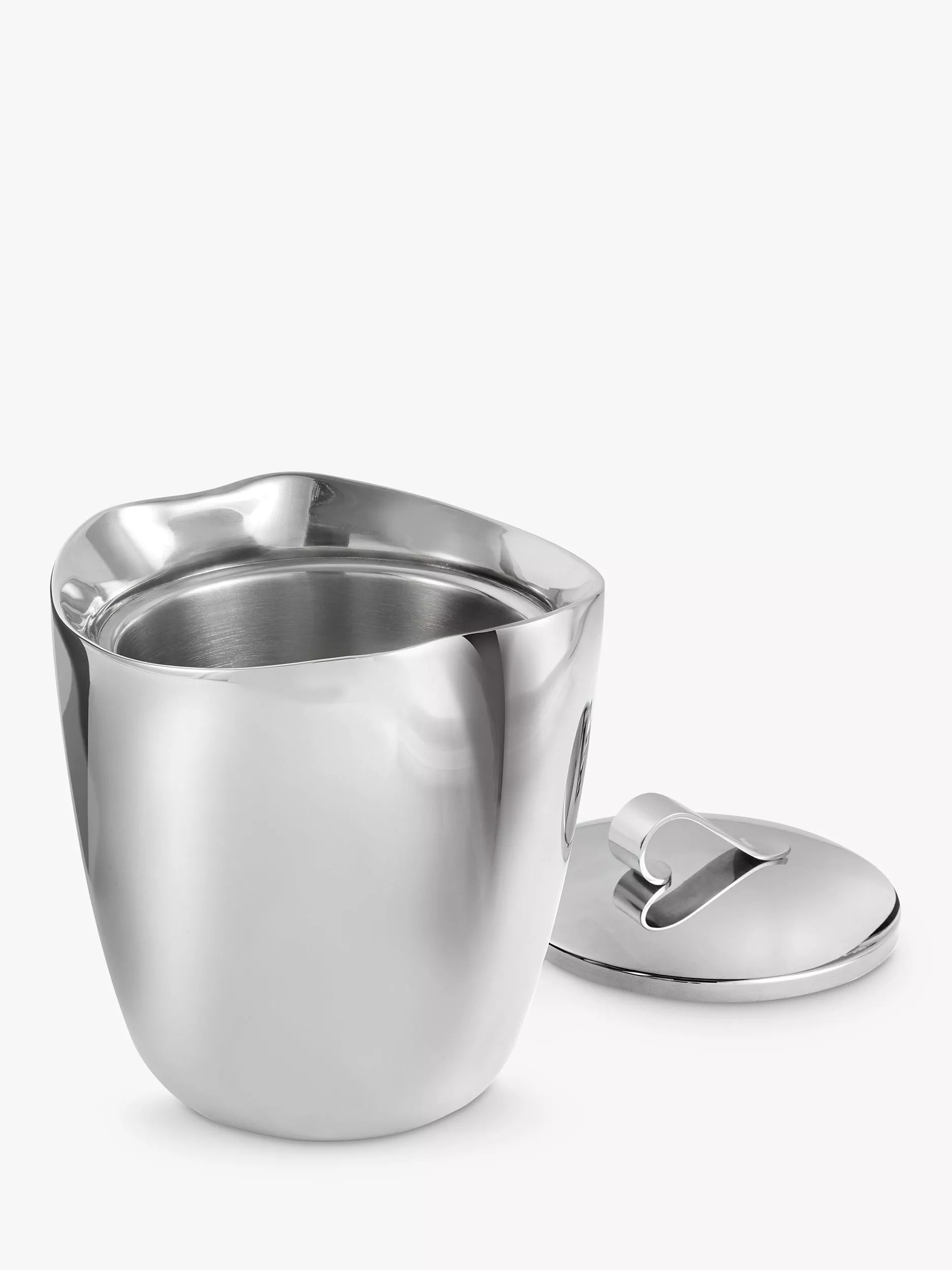 Robert Welch Drift stainless steel ice bucket 700ml, imported from the UK