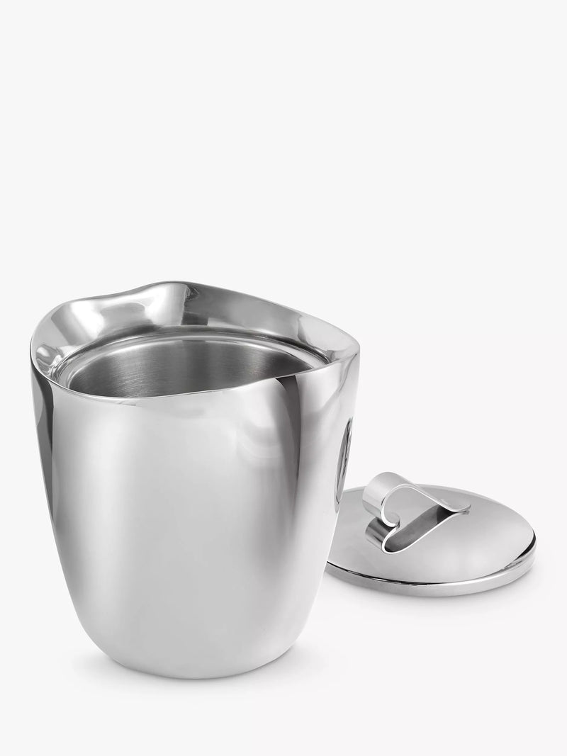 Robert Welch Drift stainless steel ice bucket 700ml, imported from the UK