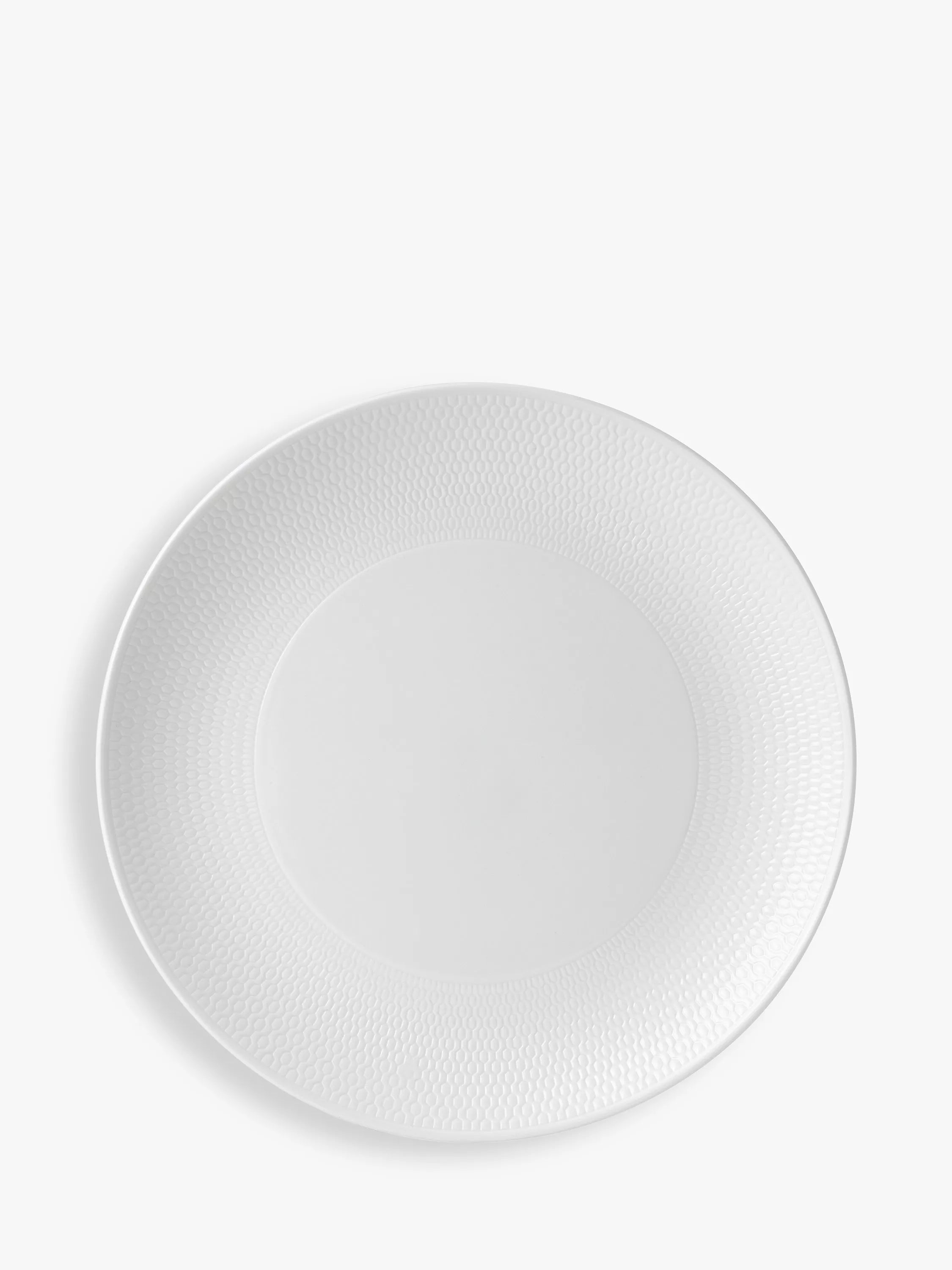 Wedgwood Gio white bone china dinnerware set 12-piece, UK version