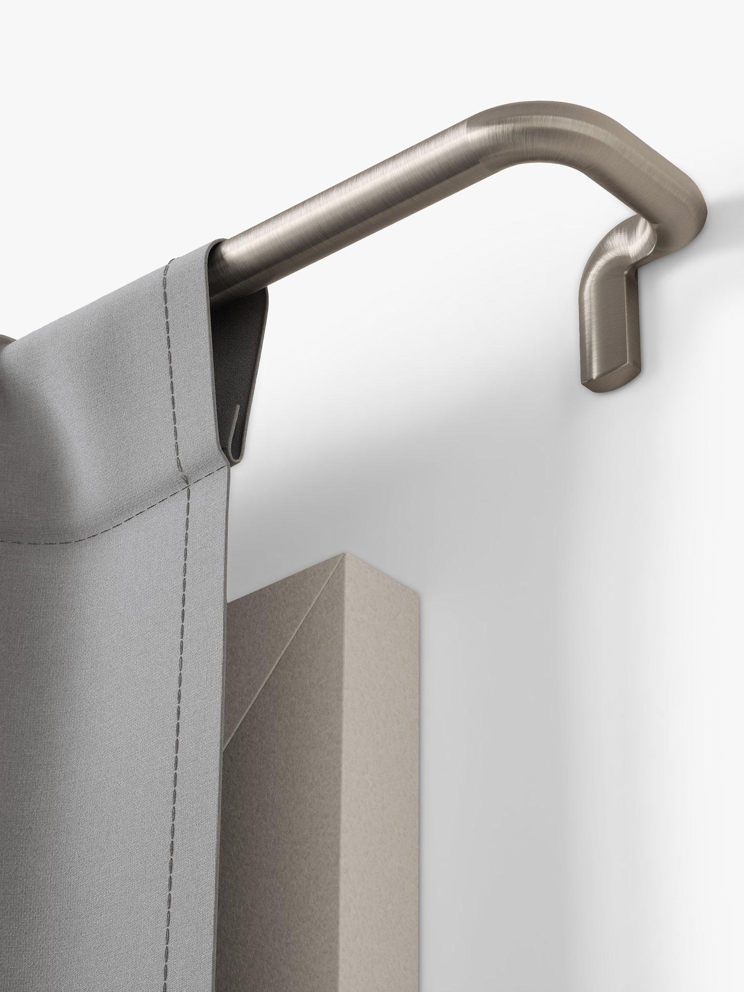 Umbra Twilight room darkening curtain pole kit (British brand)