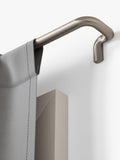 Umbra Twilight room darkening curtain pole kit (British brand)