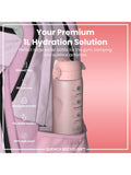 Ion8 Motivation Leak-Proof Recyclon Drinks Bottle 1L, UK version