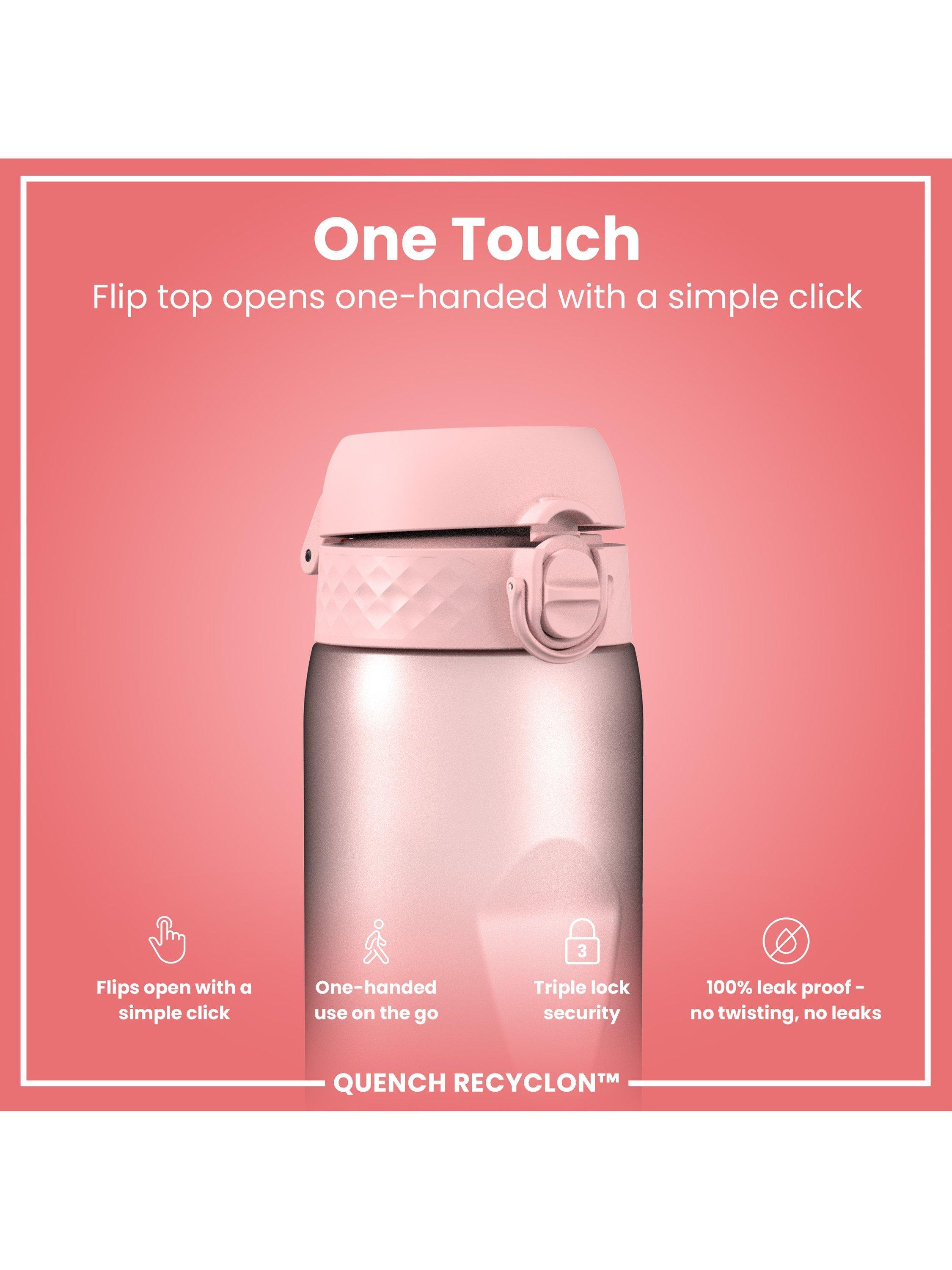 Ion8 Motivation Leak-Proof Recyclon Drinks Bottle 1L, UK version