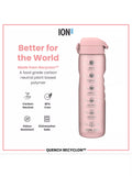 Ion8 Motivation Leak-Proof Recyclon Drinks Bottle 1L, UK version
