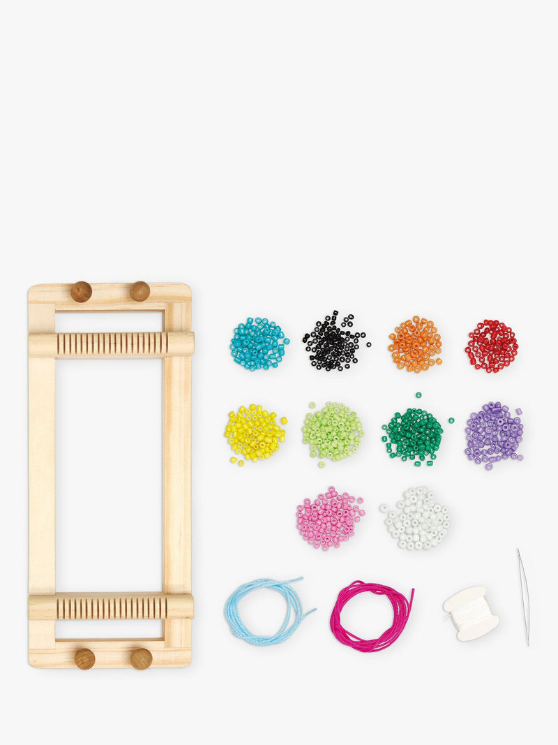Janod pop bead jewellery kit with loom bracelet - British product