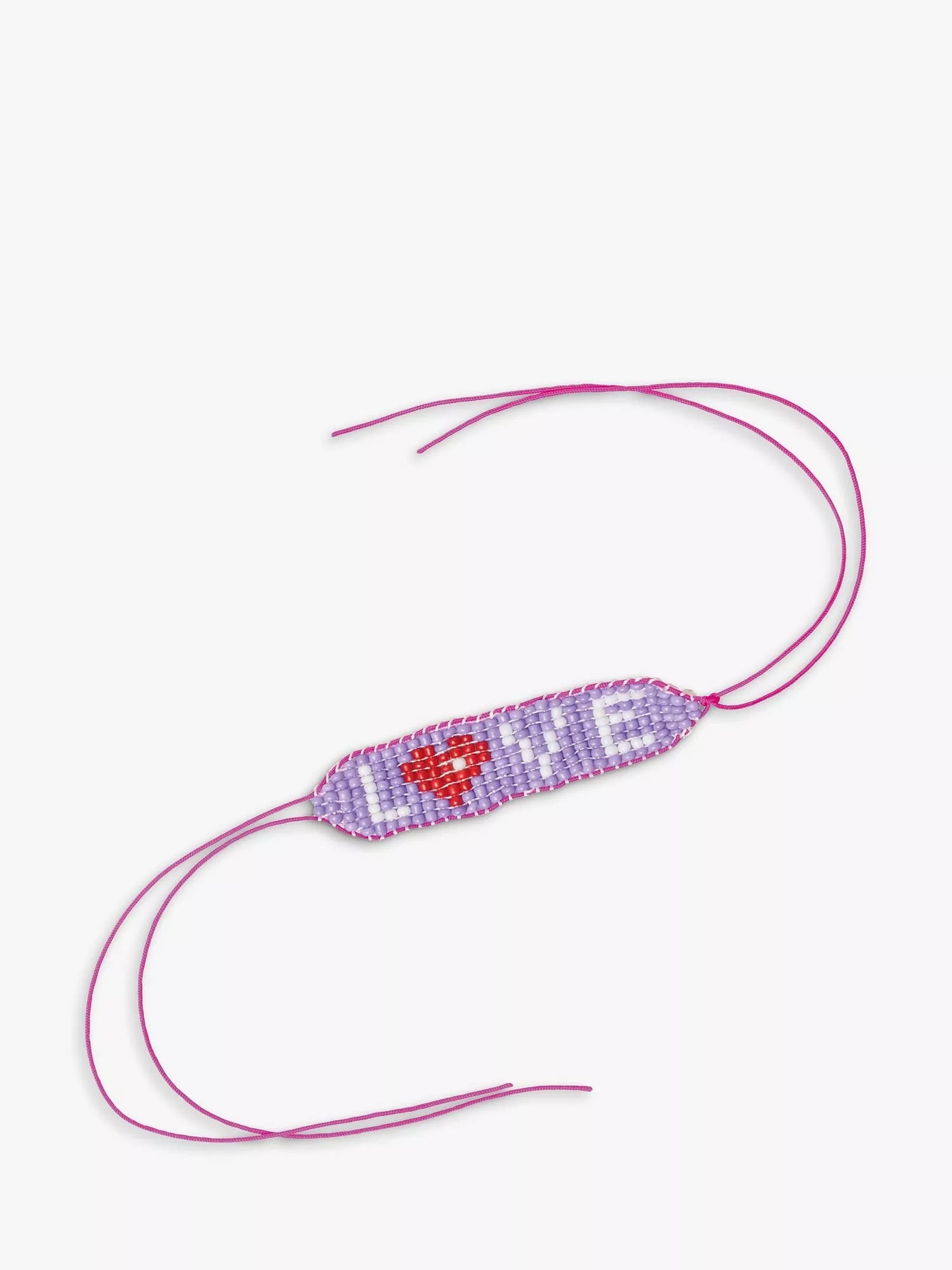 Janod pop bead jewellery kit with loom bracelet - British product