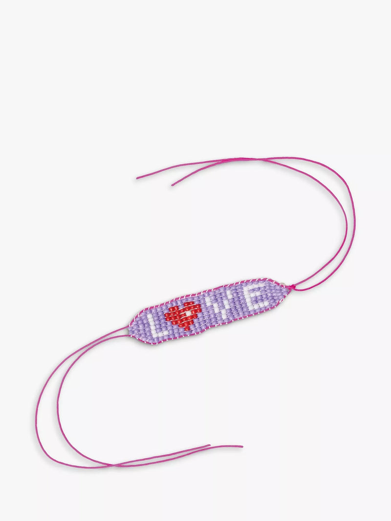 Janod pop bead jewellery kit with loom bracelet - British product