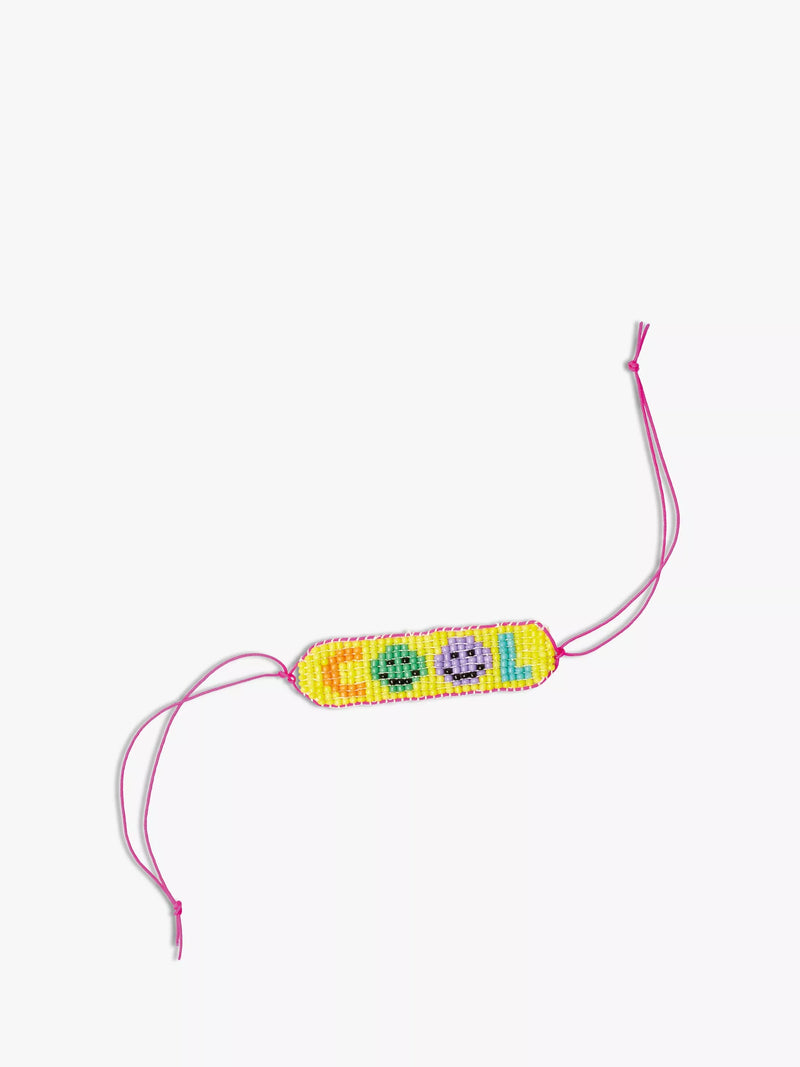 Janod pop bead jewellery kit with loom bracelet - British product