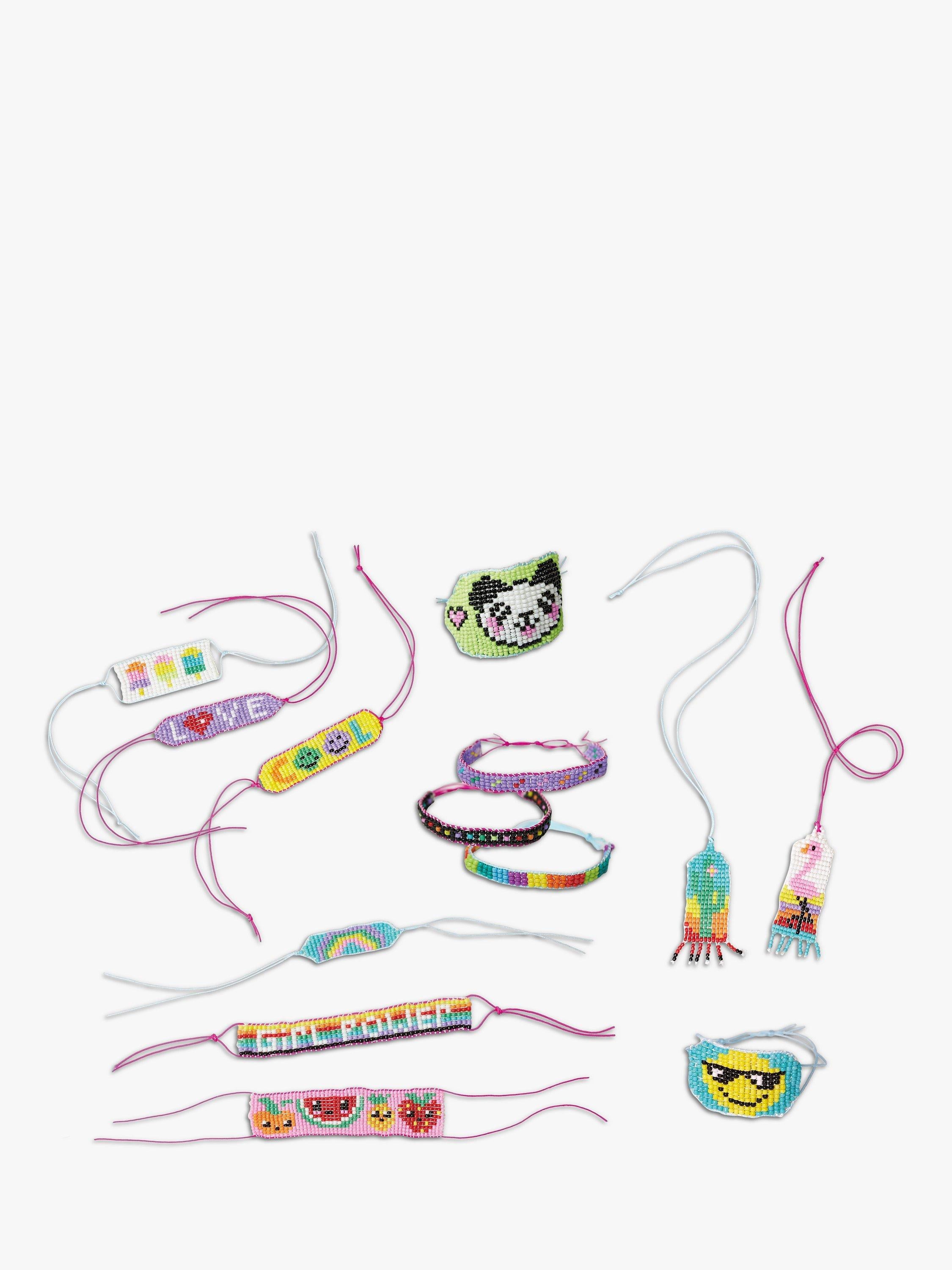 Janod Perlen-Schmuckset mit Loom-Armband - Britisches Produkt