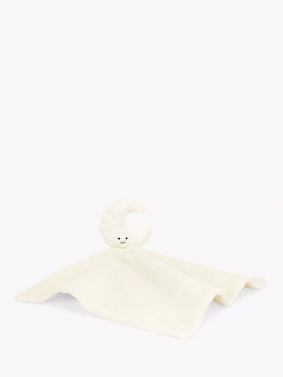 John Lewis Jellycat Amuseable Moon Soother Soft Toy White- Buy online at McGrocer