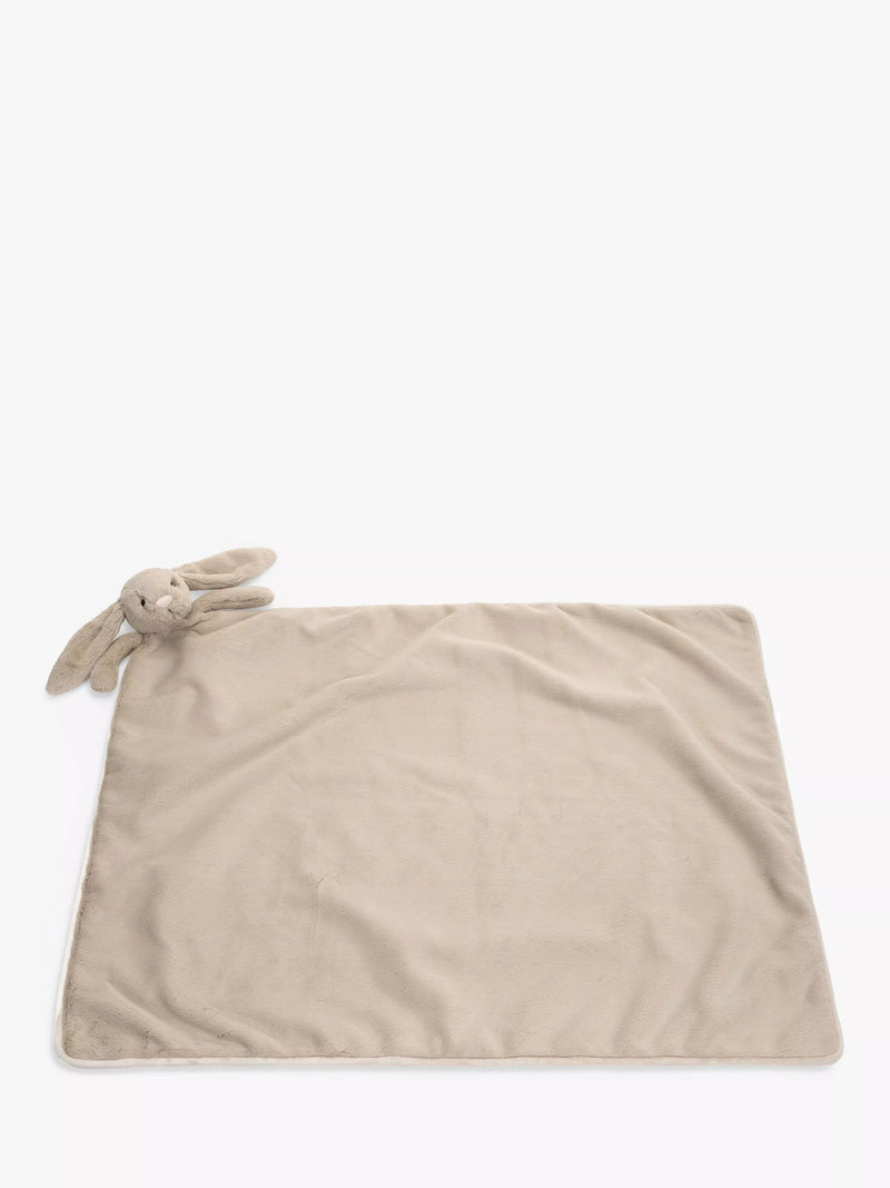 Jellycat Bashful Bunny Blankie beige - British product