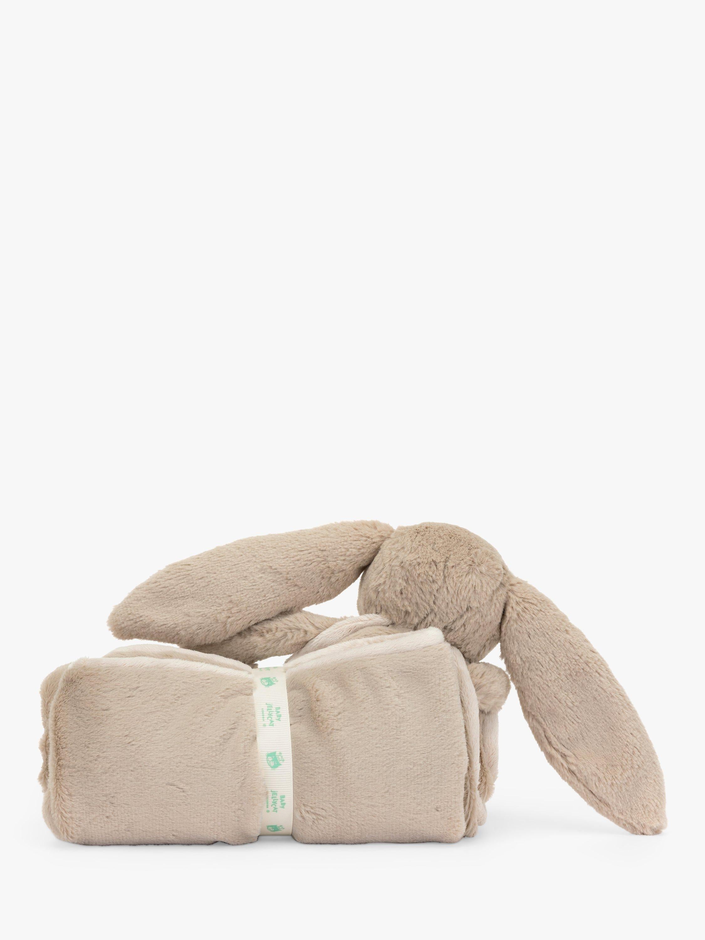 Jellycat Bashful Bunny Blankie beige - British product