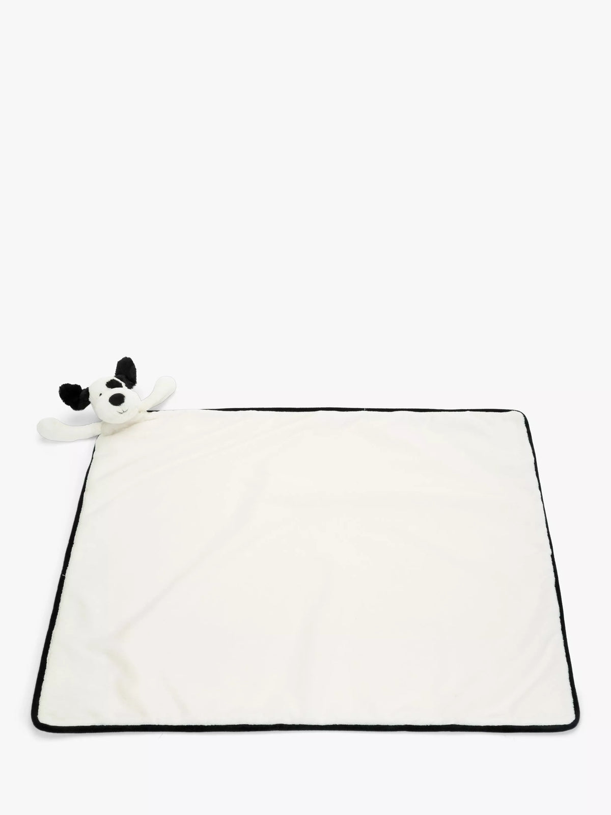 Jellycat Bashful Puppy blankie black cream, imported from the UK