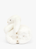 Jellycat Bashful Bunny Blankie white plush, imported from the UK
