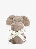 Jellycat Smudge Elephant soother in grey, imported from the UK