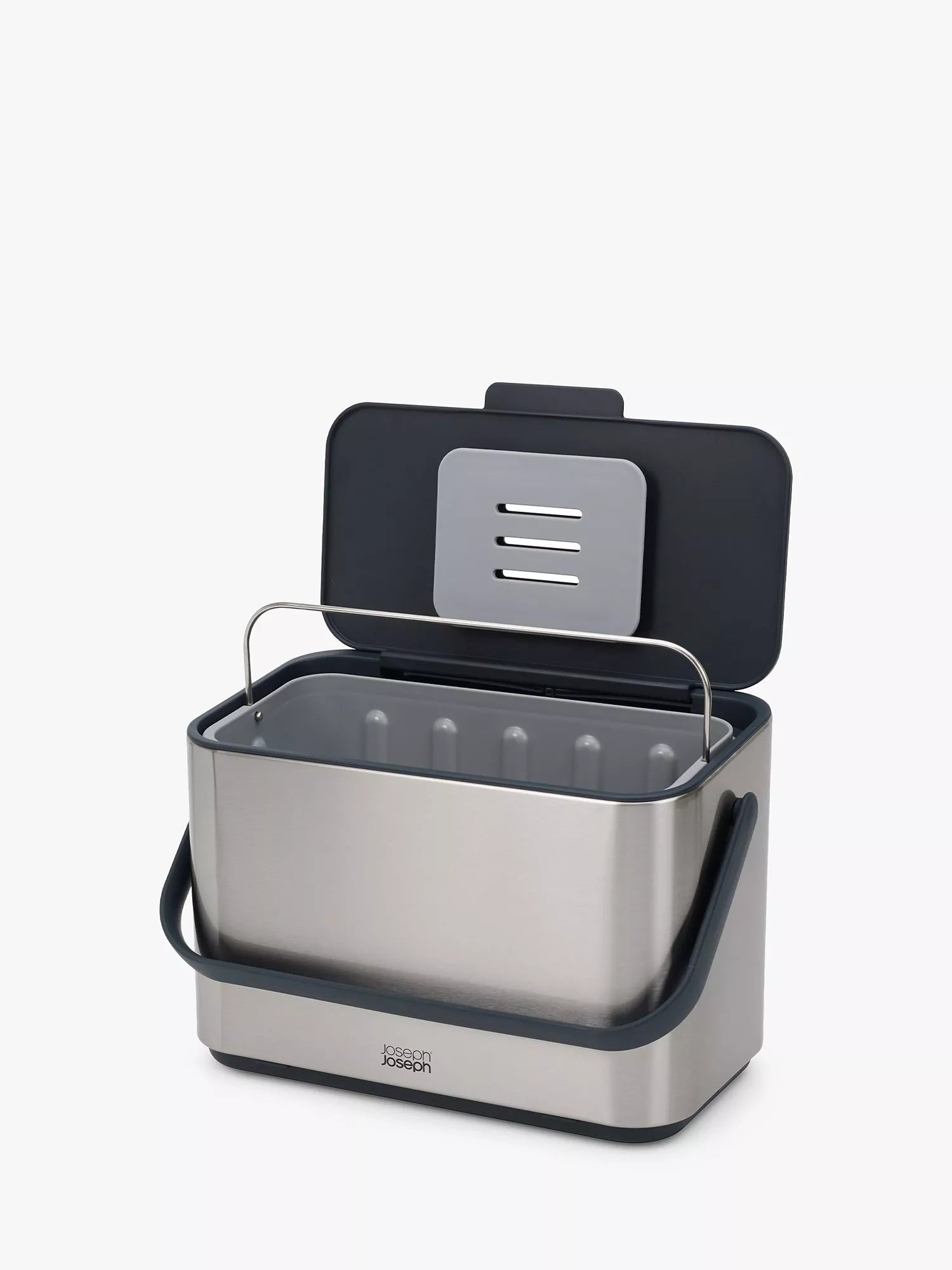 Joseph Joseph stainless steel food waste caddy 4L, UK version