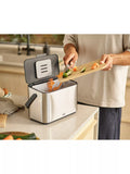 Joseph Joseph stainless steel food waste caddy 4L, UK version