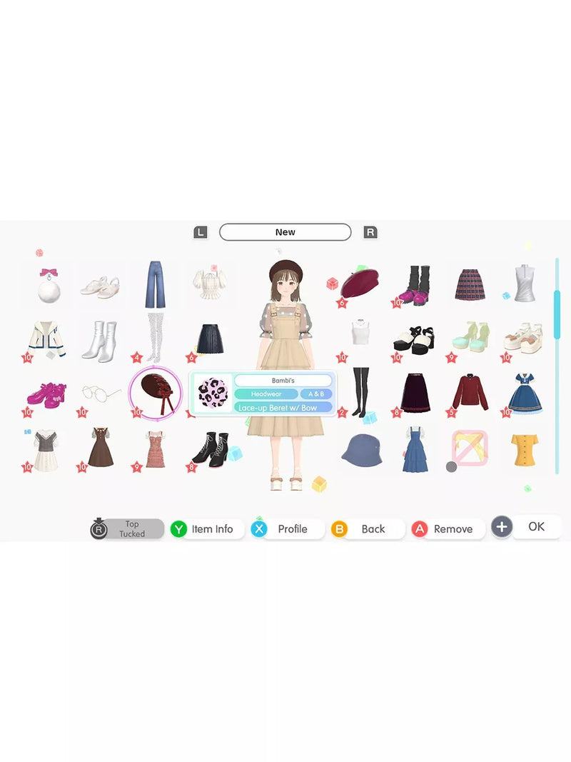 Nintendo Fashion Dreamer game for Switch - British product