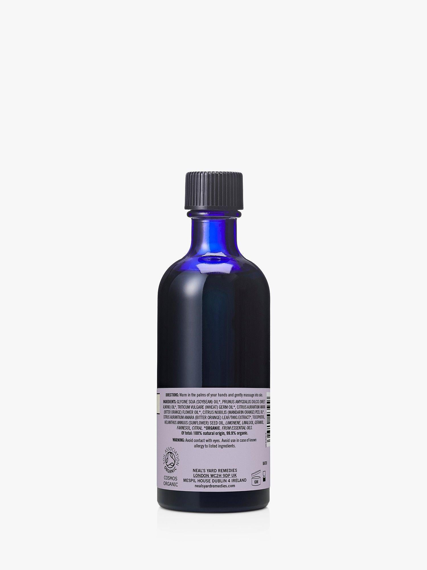Neal's Yard Remedies Mother's Massage Oil 100ml, imported from the UK