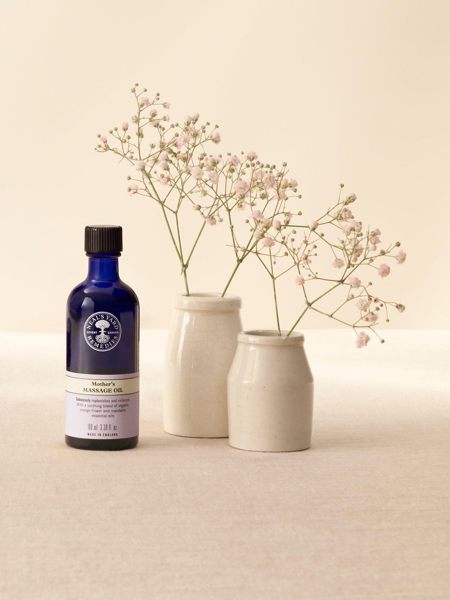 Neal's Yard Remedies Mother's Massage Oil 100ml, imported from the UK