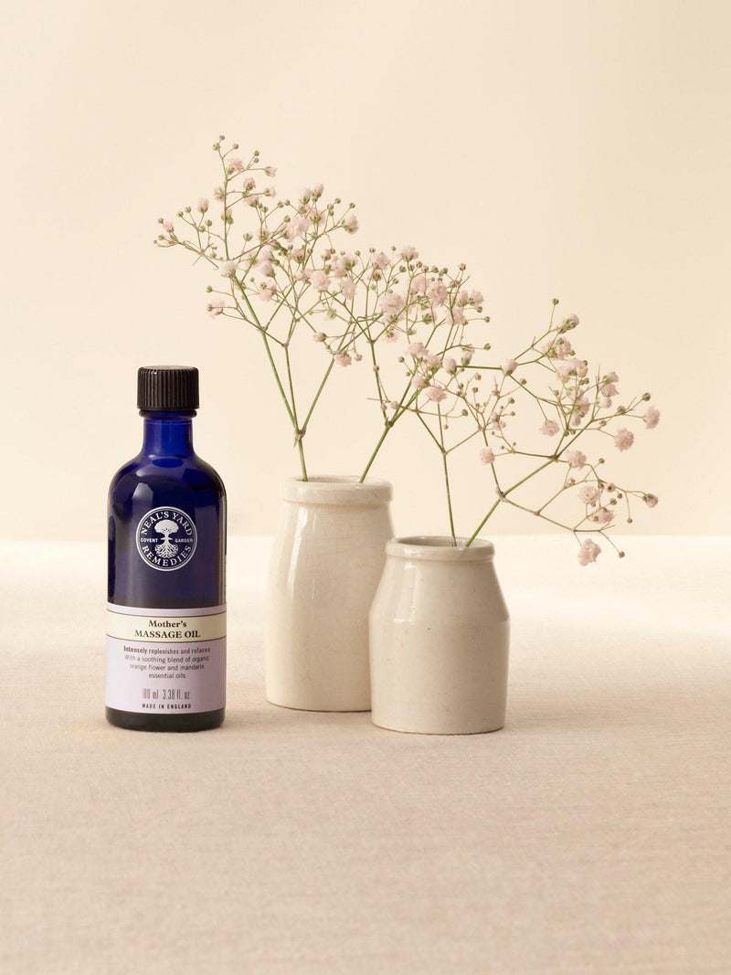 Neal's Yard Remedies Mother's Massage Oil 100ml, imported from the UK