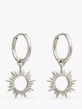 Rachel Jackson London Eternal Sun Mini Hoop Ohrringe
