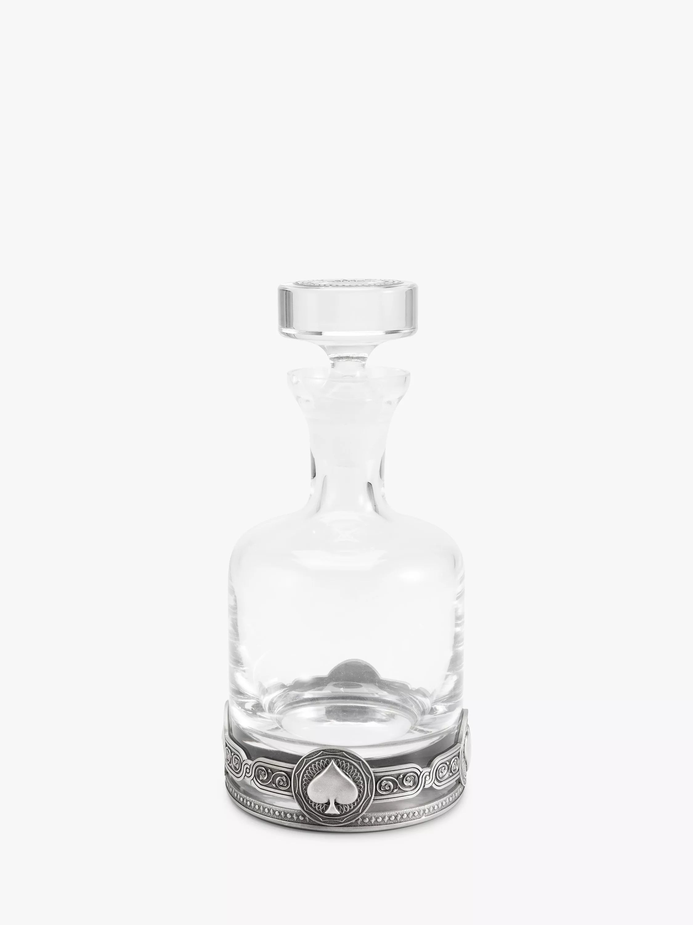 Royal Selangor Ace whisky decanter 750ml, UK version