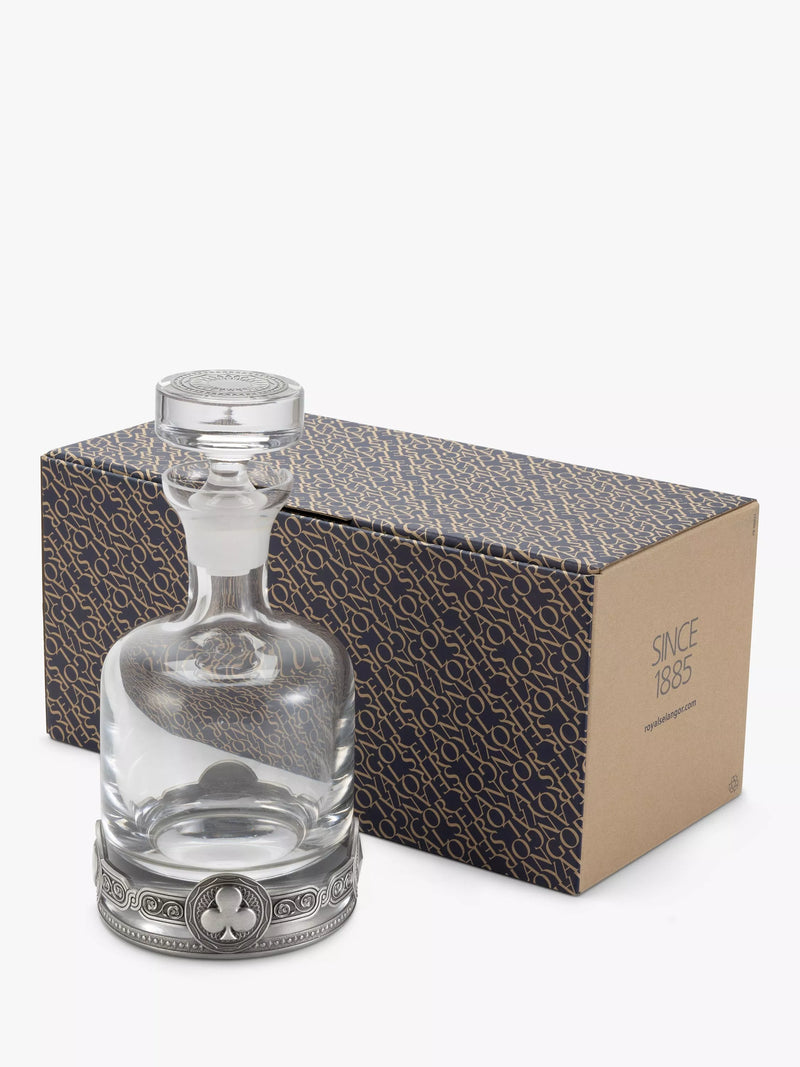 Royal Selangor Ace whisky decanter 750ml, UK version