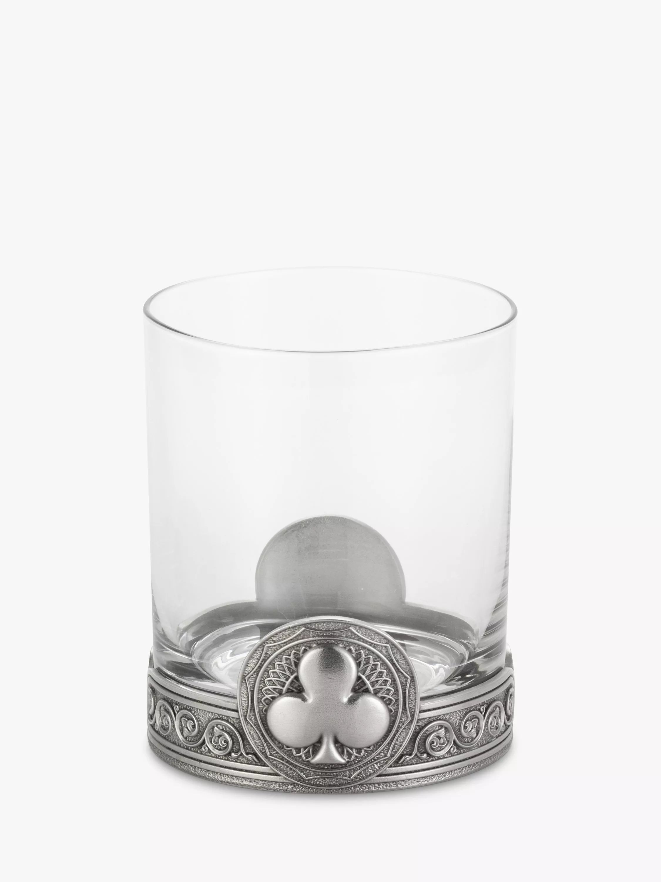 Royal Selangor Ace Clubs Becher 300ml Zinn Grau, importiert aus Großbritannien