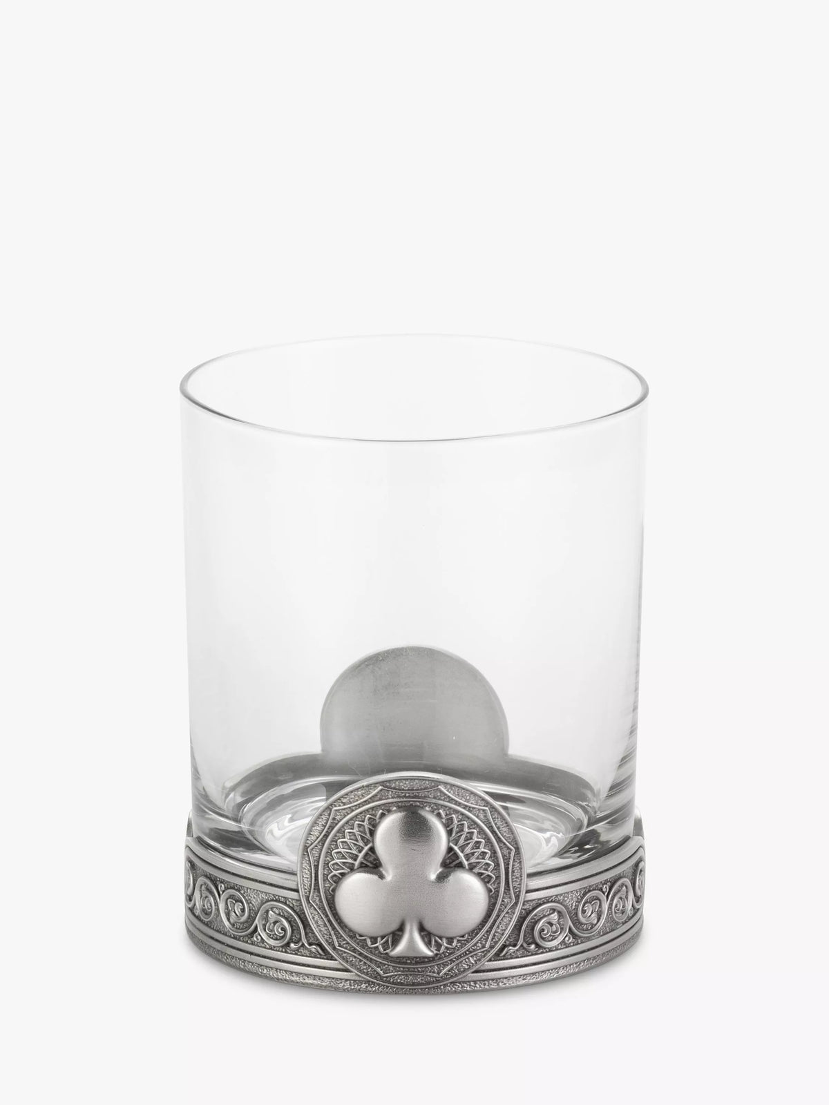 Royal Selangor Ace Clubs Becher 300ml Zinn Grau, importiert aus Großbritannien