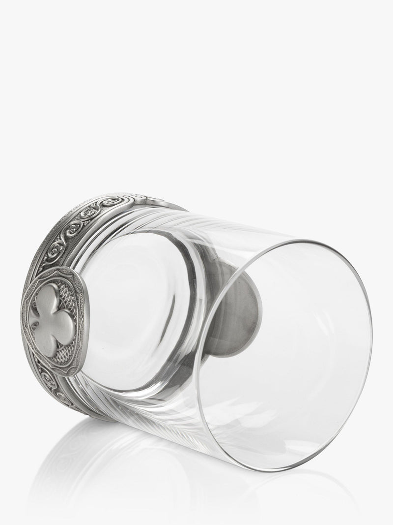 Royal Selangor Ace Clubs tumbler 300ml pewter grey, imported from the UK