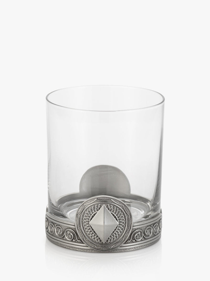 Royal Selangor Ace Diamonds glass tumbler 300ml, UK version