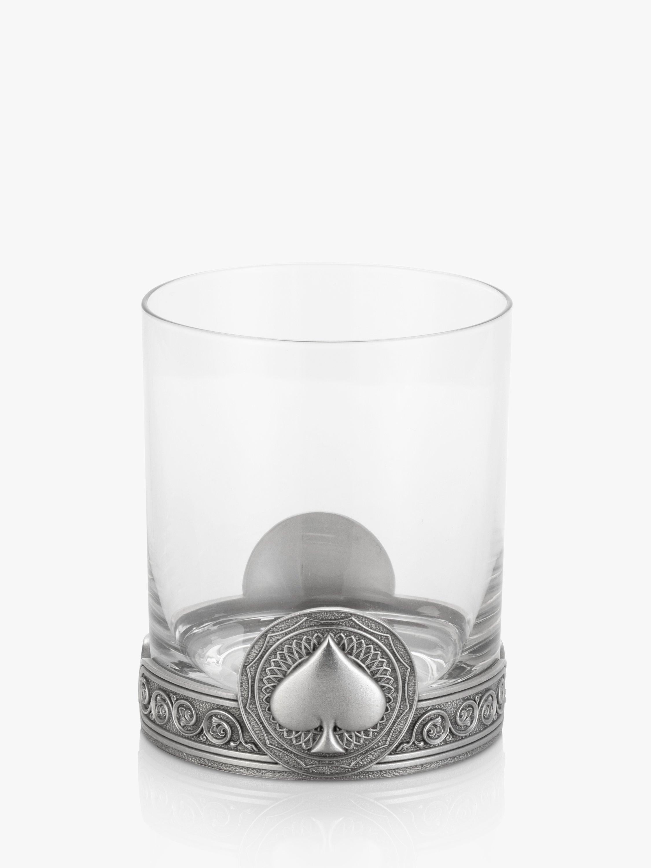 Verre Royal Selangor 300 ml avec base en étain - Produit britannique