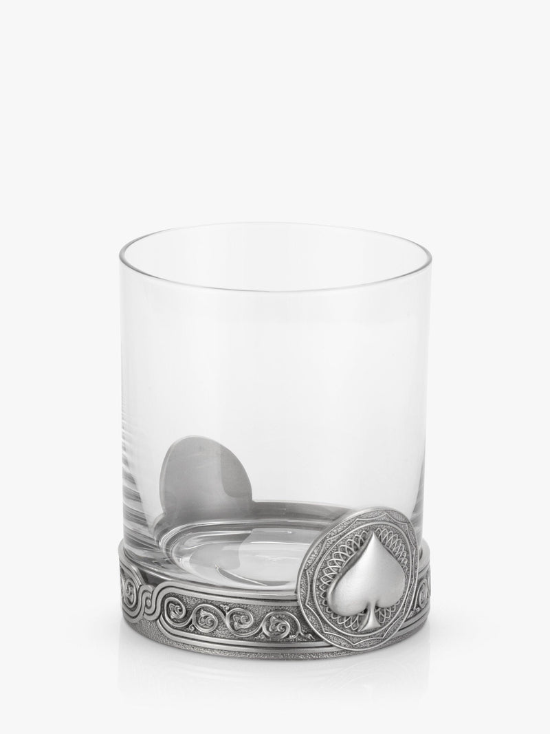 Verre Royal Selangor 300 ml avec base en étain - Produit britannique
