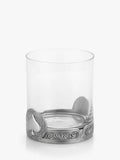 Royal Selangor glass tumbler 300ml with pewter base - British product