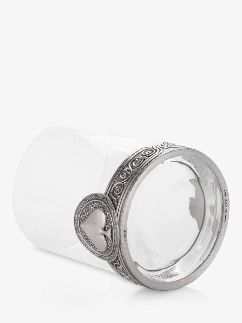 Verre Royal Selangor 300 ml avec base en étain - Produit britannique