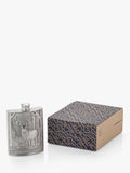 Royal Selangor pewter grey stag hip flask 165ml, imported from the UK