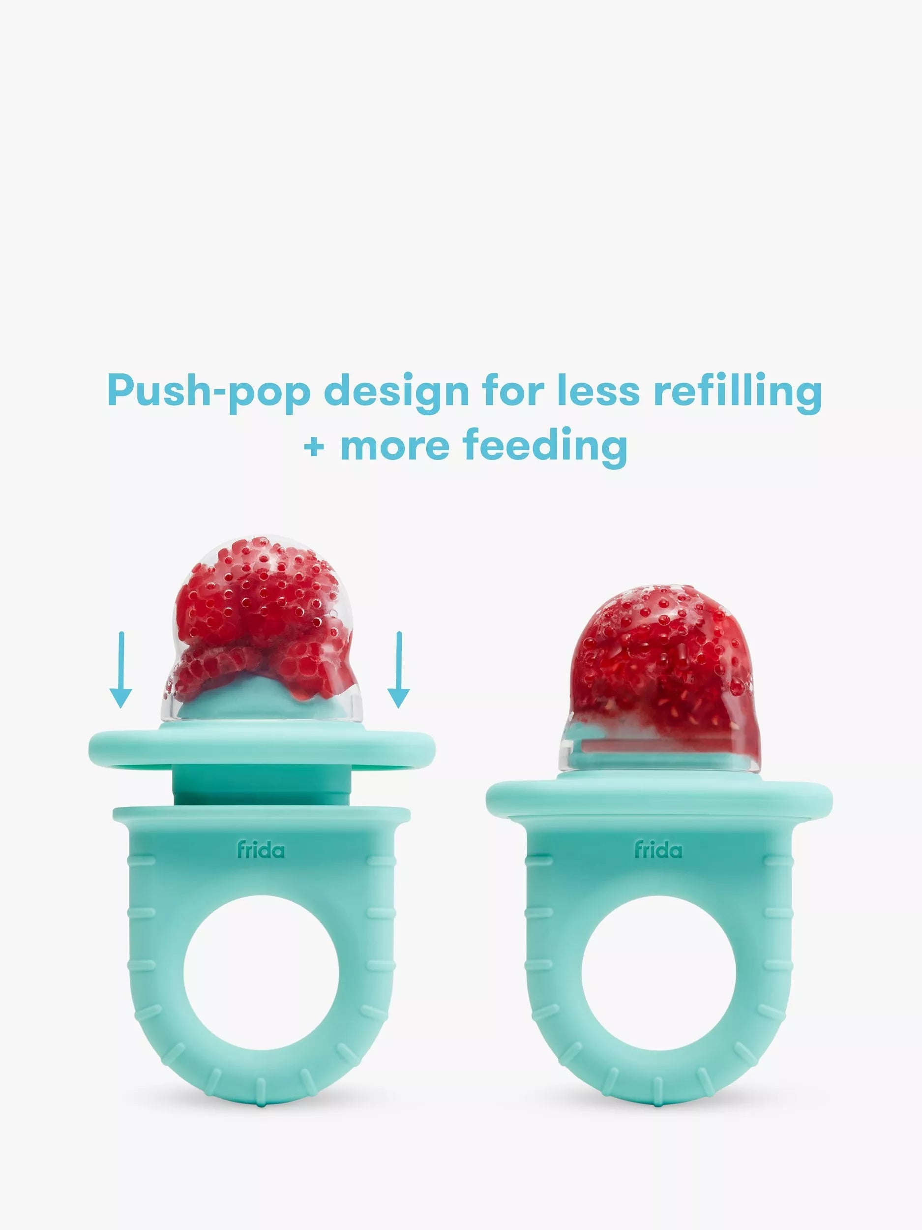 Fridababy push-pop baby food feeder - British product