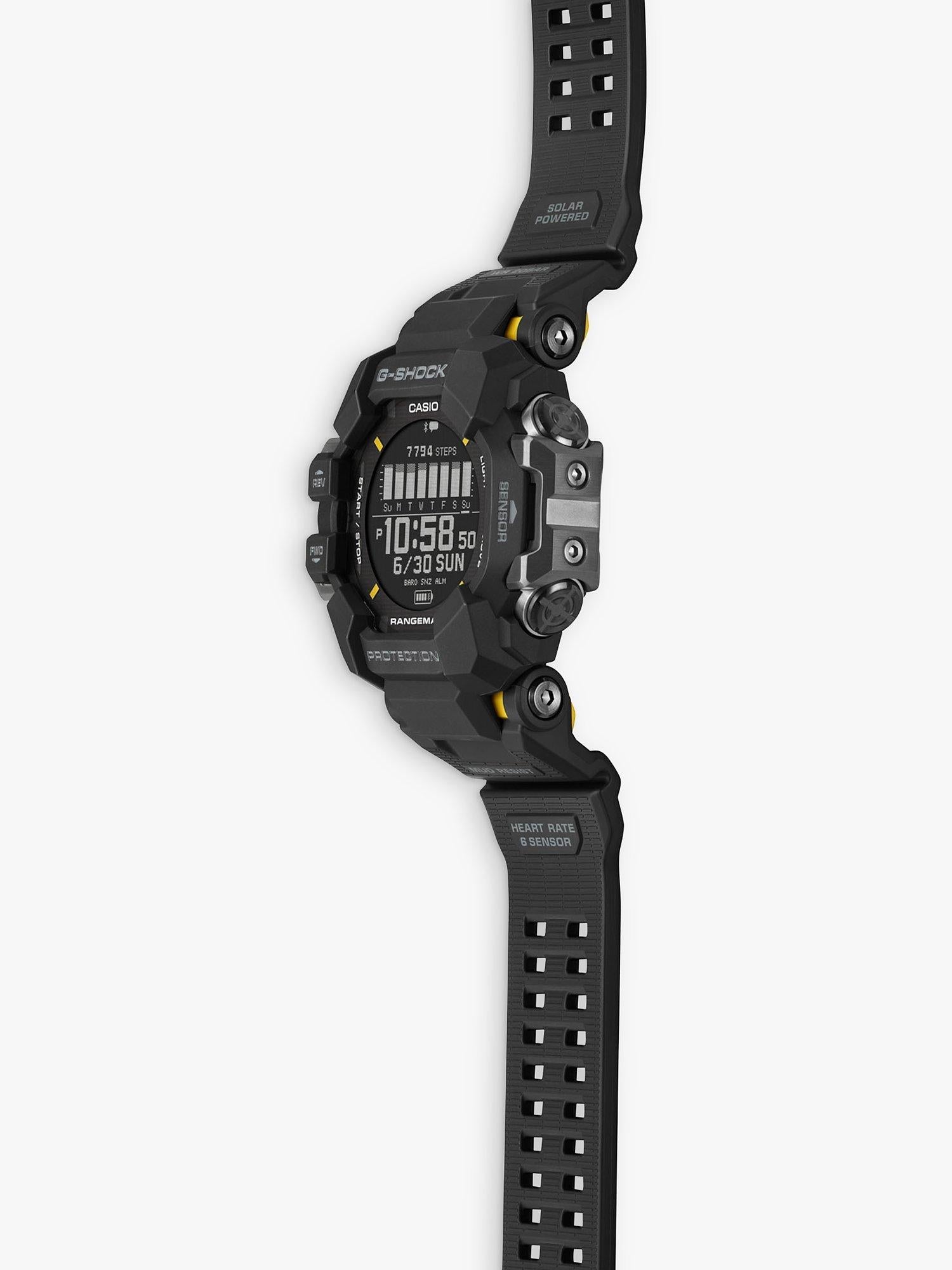 Casio G-SHOCK Rangeman Solar Uhr mit Harzarmband - britisches Produkt