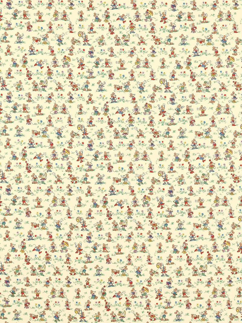 Sanderson Mickey & Minnie Furnishing Fabric 139cm