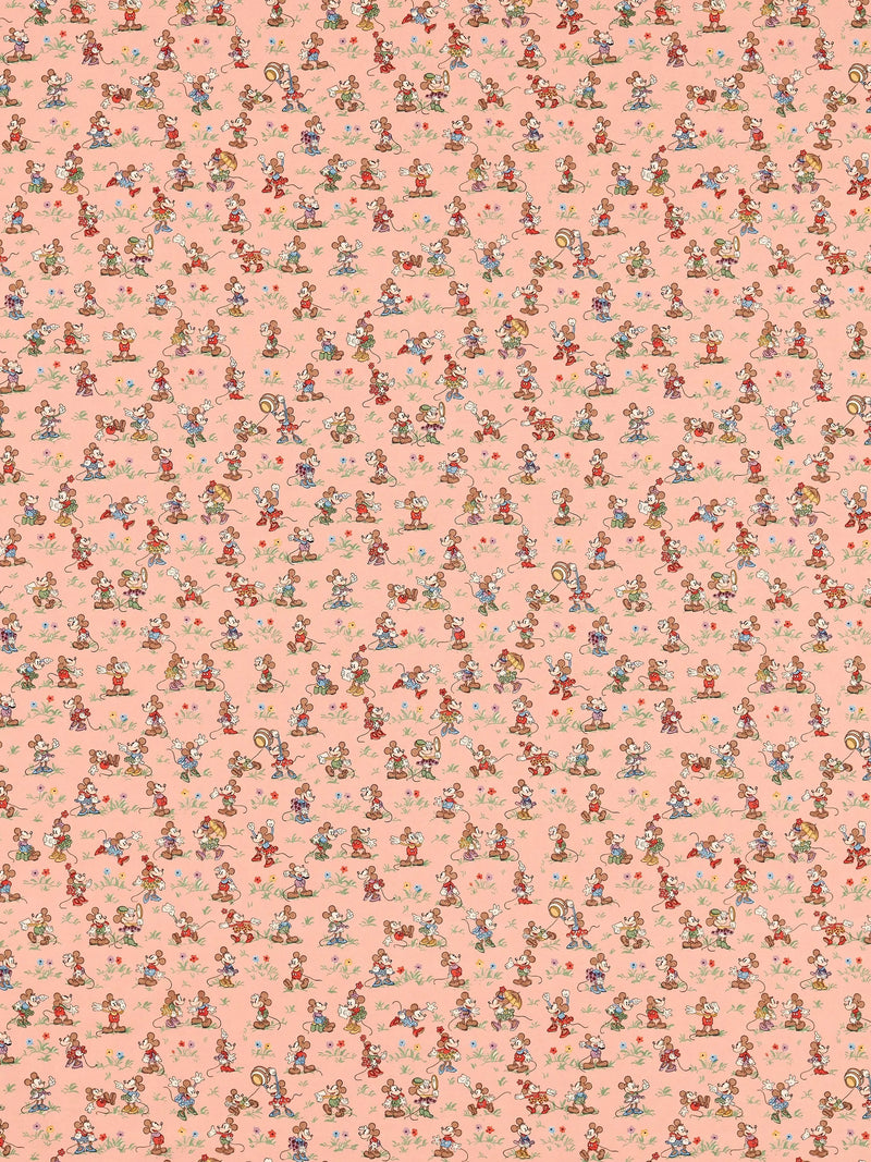 Sanderson Mickey & Minnie Furnishing Fabric 139cm