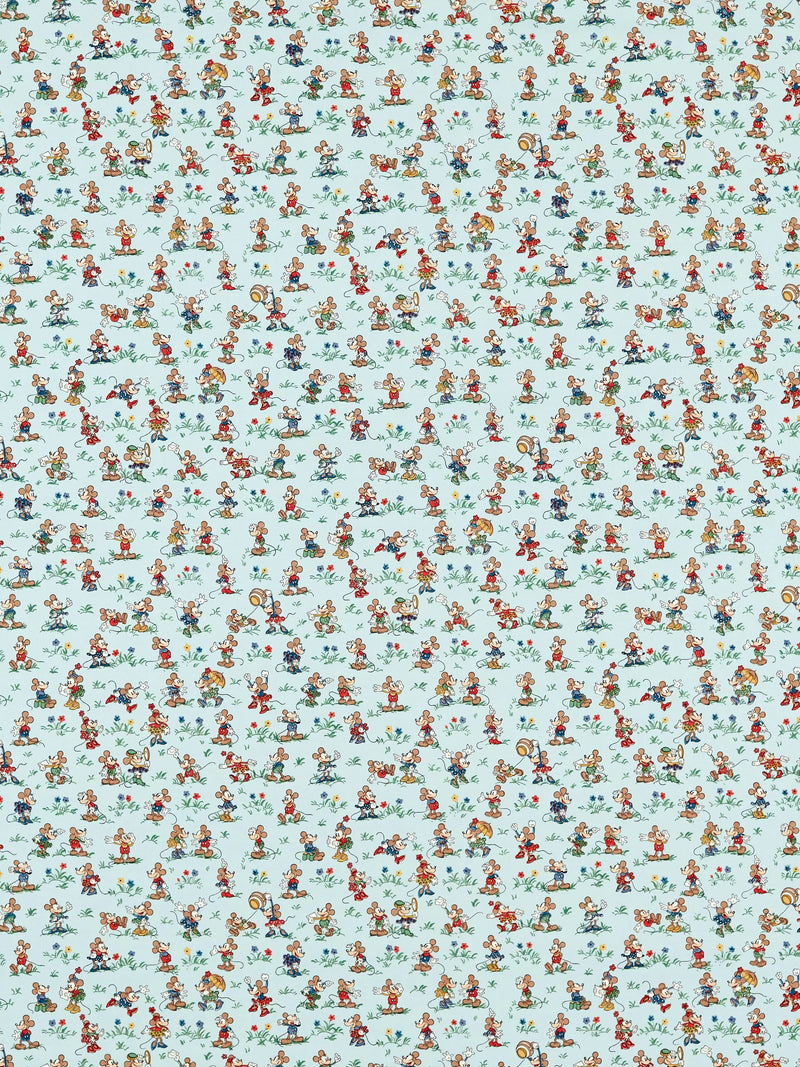 Sanderson Mickey & Minnie Furnishing Fabric 139cm