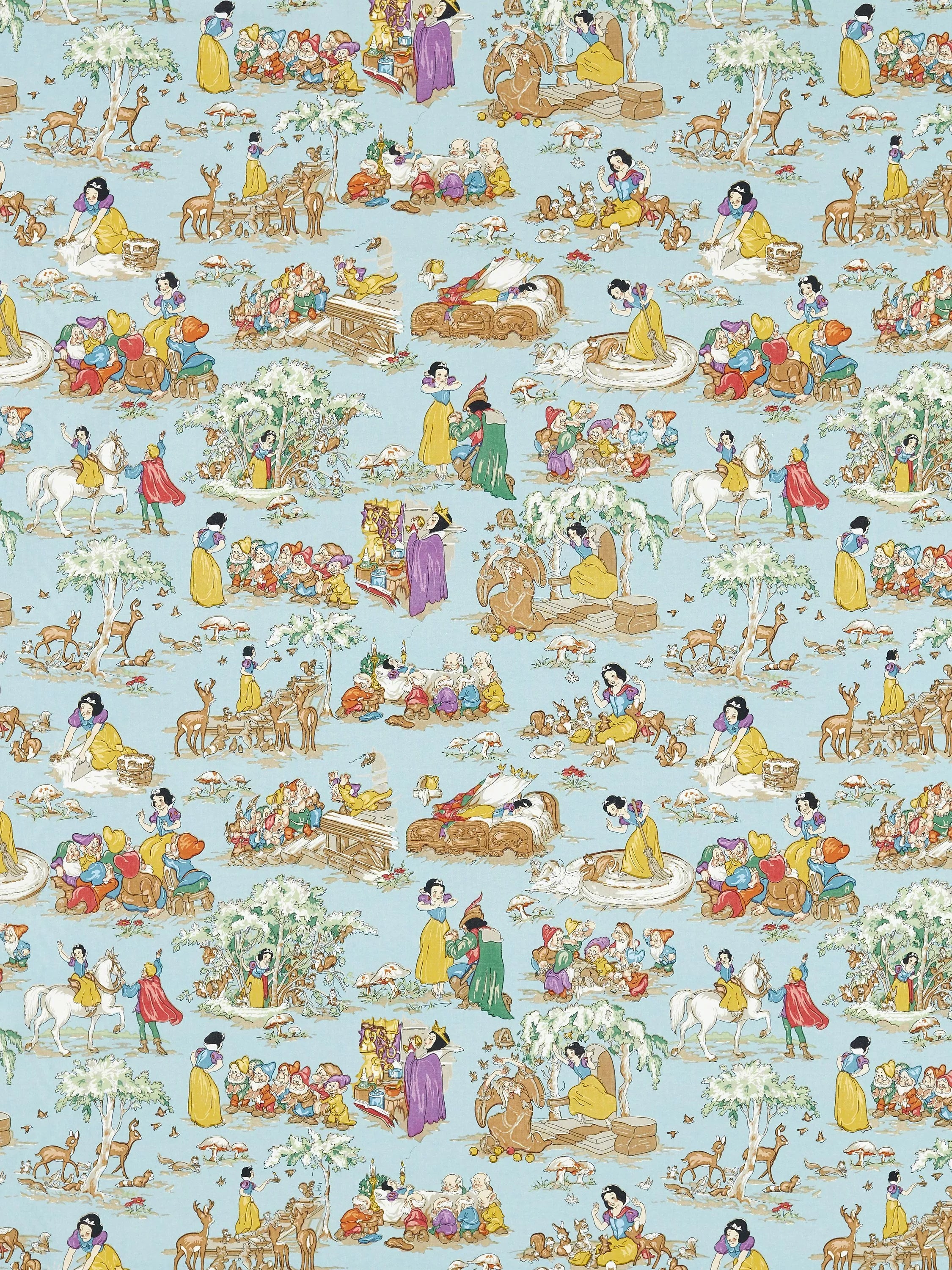 Disney Home x Sanderson Snow White fabric 139cm (British brand)